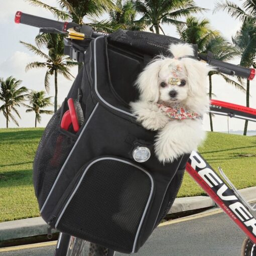 Sac à dos pour chien transport vélo