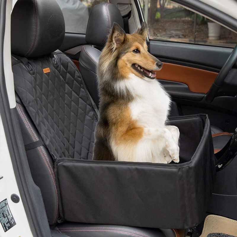 Housse de protection siège avant de voiture pour chien